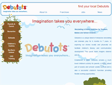 Tablet Screenshot of debutots.co.uk